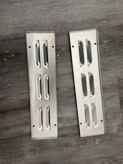 Pair Of new 3*12 Stainless Steel Island Vents