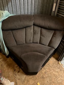 5 seat couch both ends recline 3 pieces you assemble together