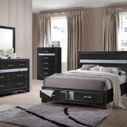 Brand New 4 Pc Queen Bedroom Set