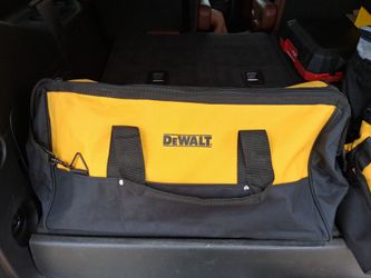 Large DeWalt Bag W Crossbody strap