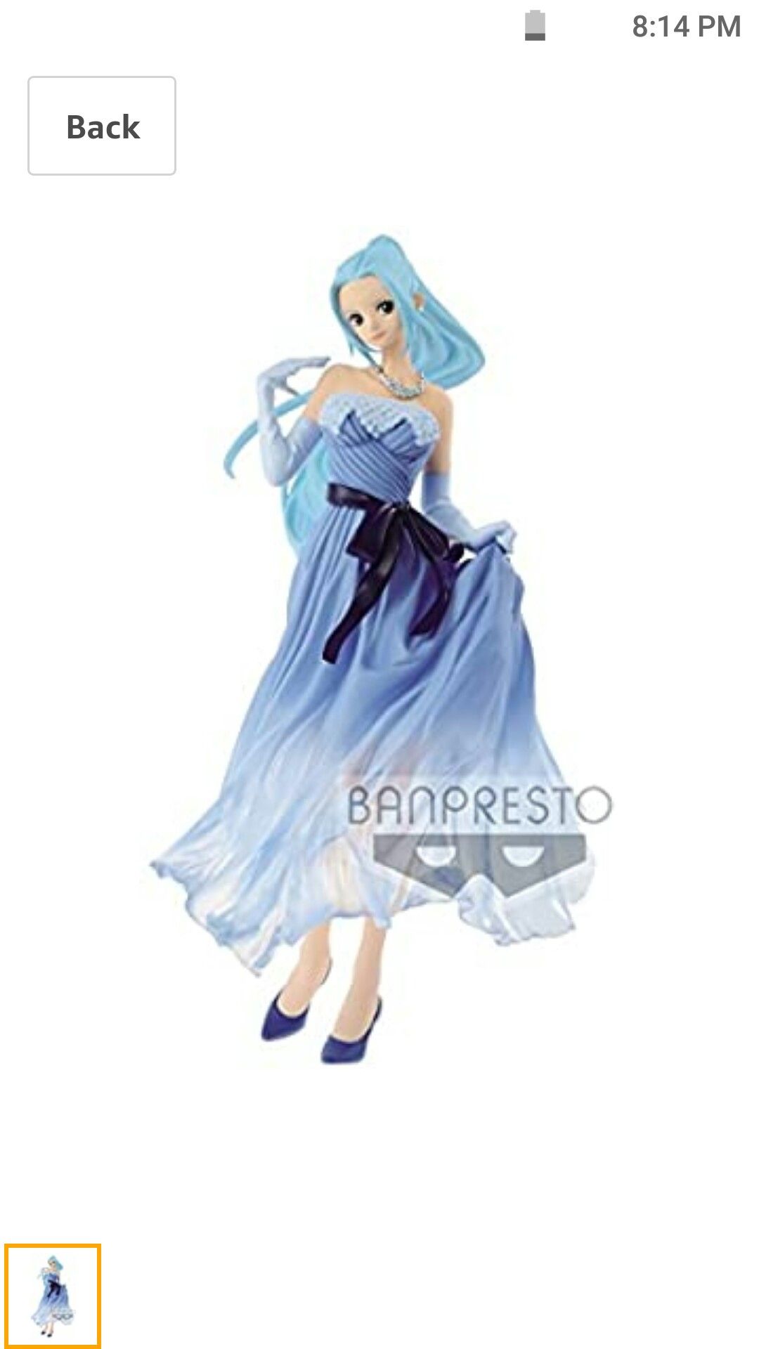 Banpresto One Piece Anime Series Prize Figure Nefertari Vivi