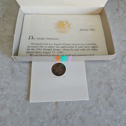 1984 Olympics Pin