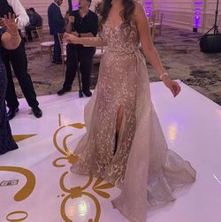Champagne Pageant Gown