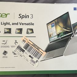 Acer 14" Touchscreen Convertible Laptop - Intel Core i3 Processor - 8GB RAM - 256GB SSD storage - Windows - Silver (SP314-55-34UR)