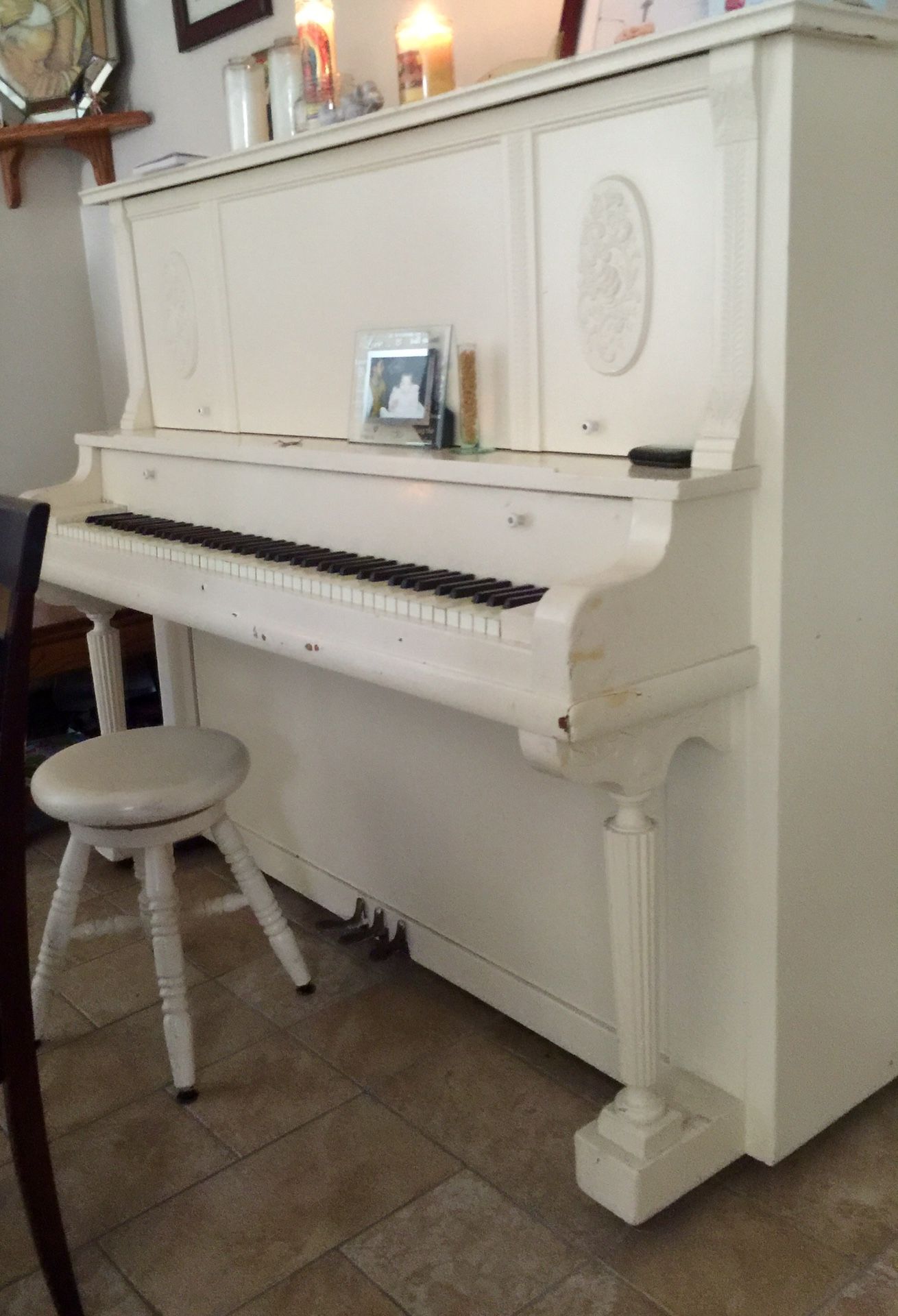 🎹 1931 Draper Bros. Upright Piano – Vintage, Functional & Beautiful