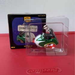 2004 NECA Nightmare Before Christmas Wind Up Jack Snow Mobile Figure MINT