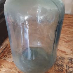 Vintage Glass 5 Gallon Water Bottle 