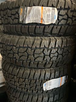 225 -75-16 Milestar at Lt Patagonia set de 4 llantas