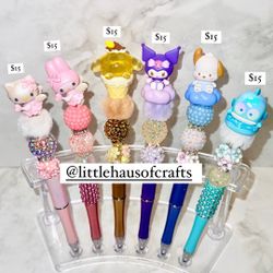 Sanrio Beaded Pens