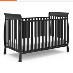 NEW no BOX Storkcraft Maxwell Black 3-in-1 Convertible Crib