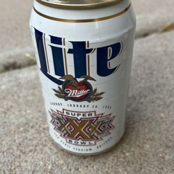 Arizona’s First Super Bowl (XXX)  Memorabilia Special Edition Lite Can