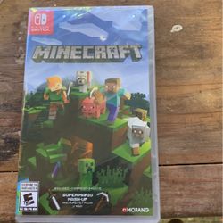Minecraft Nintendo switch game