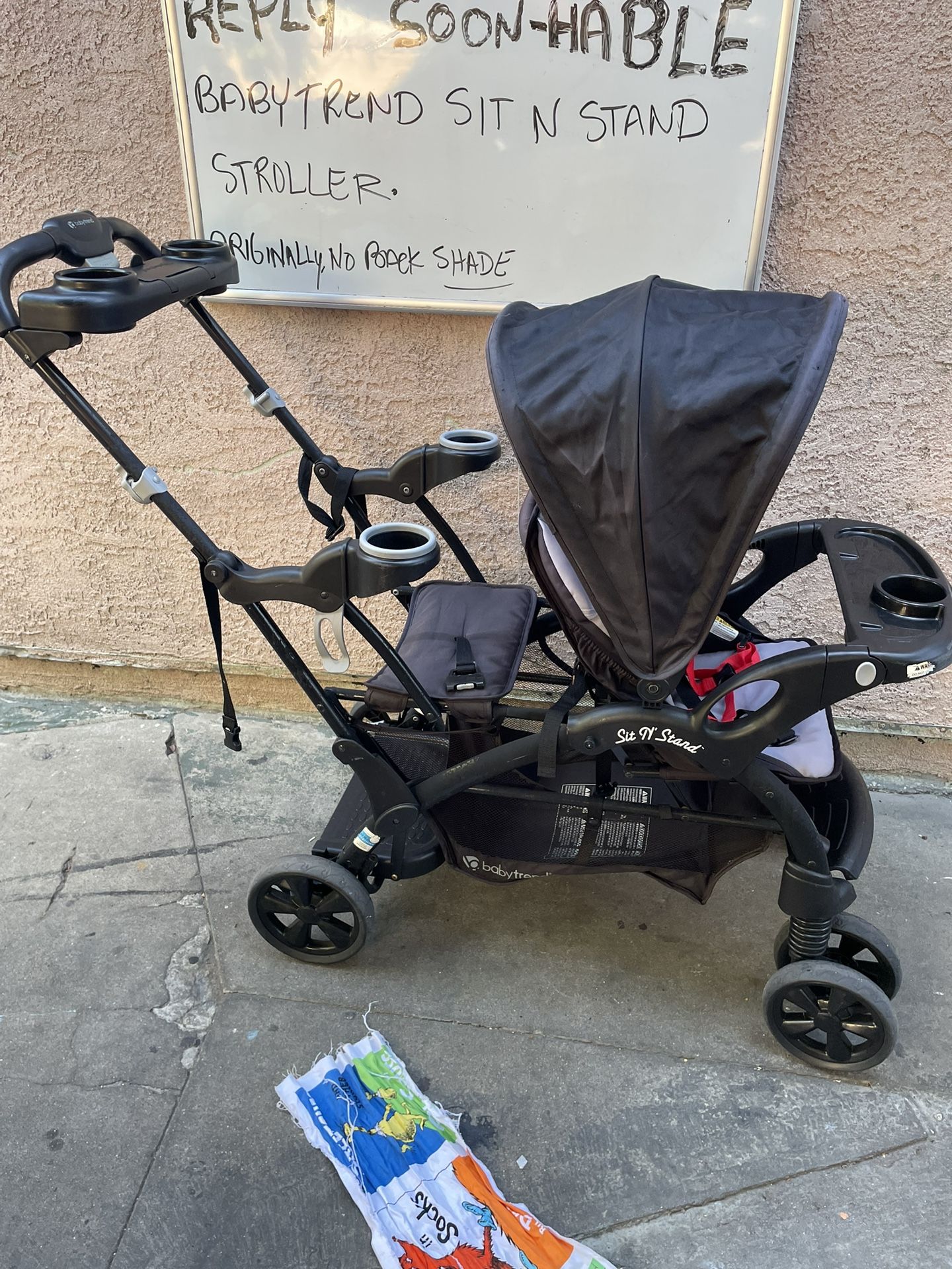 Double Stroller Seat And Stand