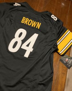 Antonio Brown Pittsburgh Steelers Women's Nike Black Game Jersey