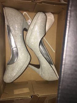 Heels silver