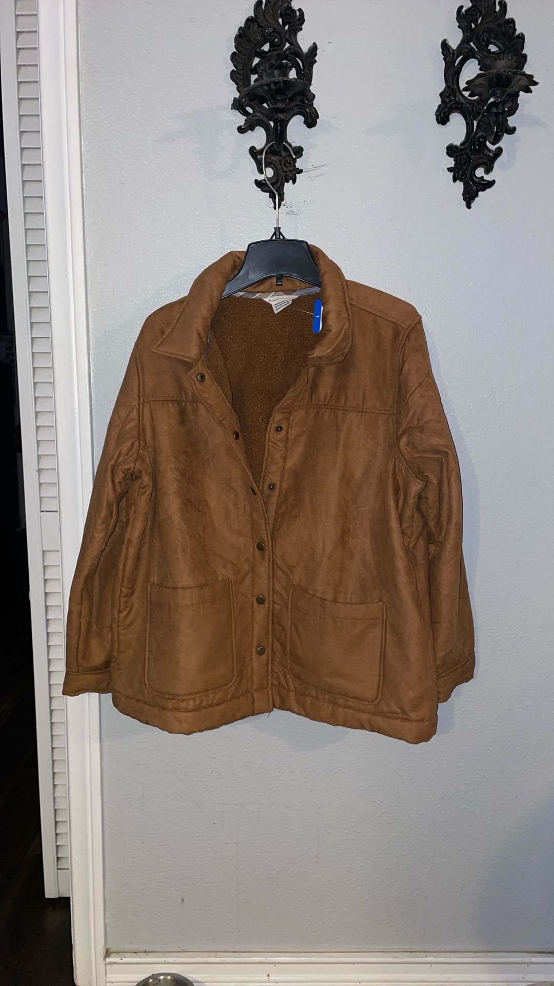 Boston Traders Fleece Button Jacket 