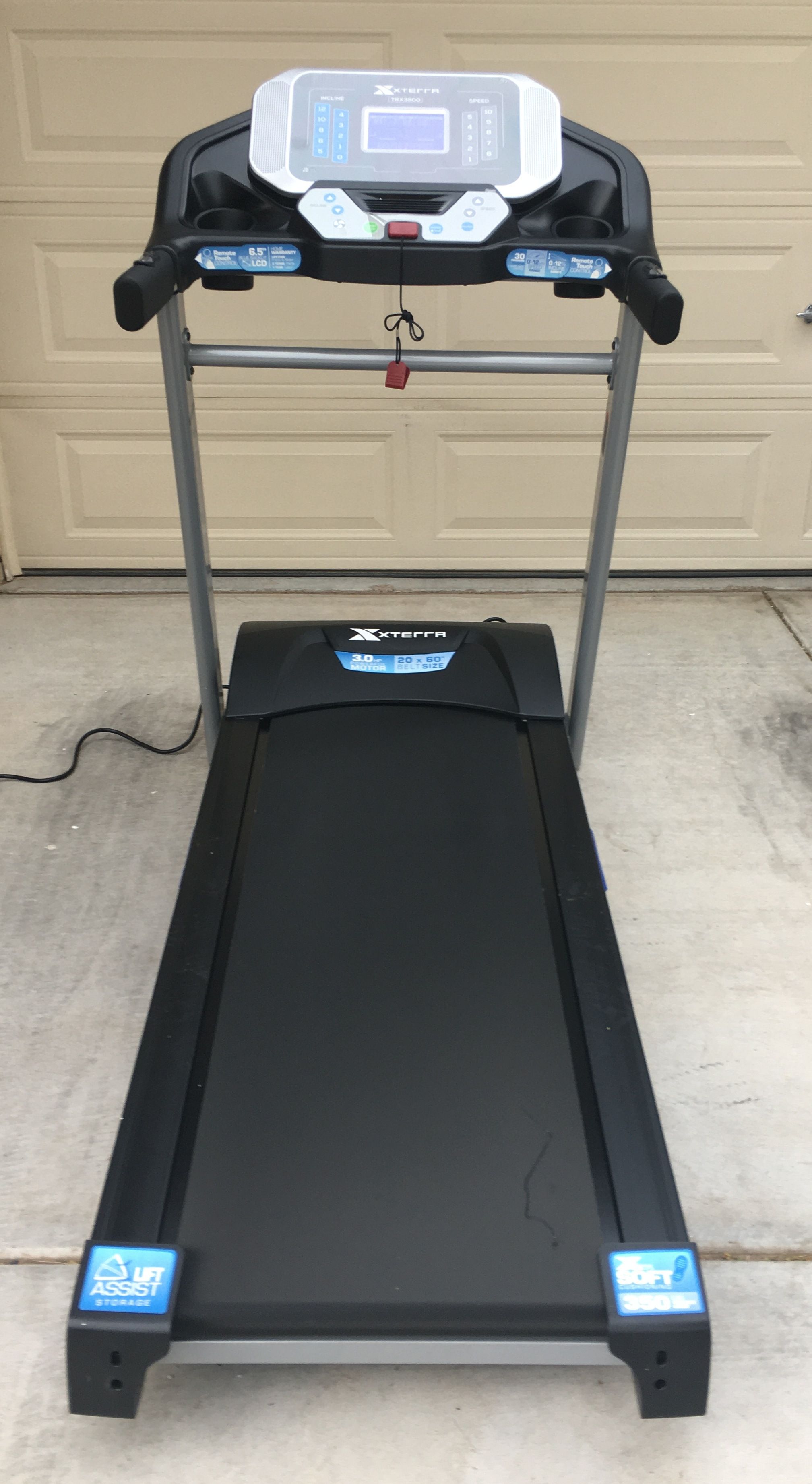 XTERRA Fitness TRX3500 Folding Treadmill