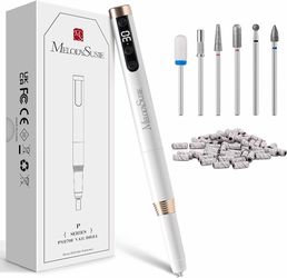 MelodySusie Pen-Shaped Ultra-Slim Cordless Nail Drill, PM170F