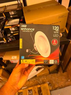 5-6 in. 22W (120W Replacement) Daylight (5000K) Dimmable LED Recessed Downlight
