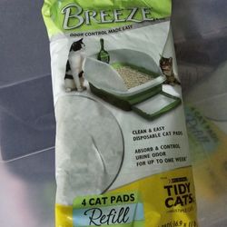 12 Breeze Cat Pads Refills 