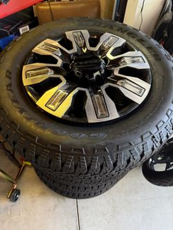 2025 GMC SIERRA DENALI wheels/tires set Brand New