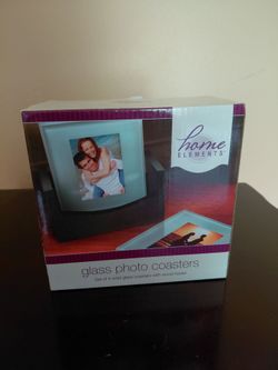 Glass Photo Coasters