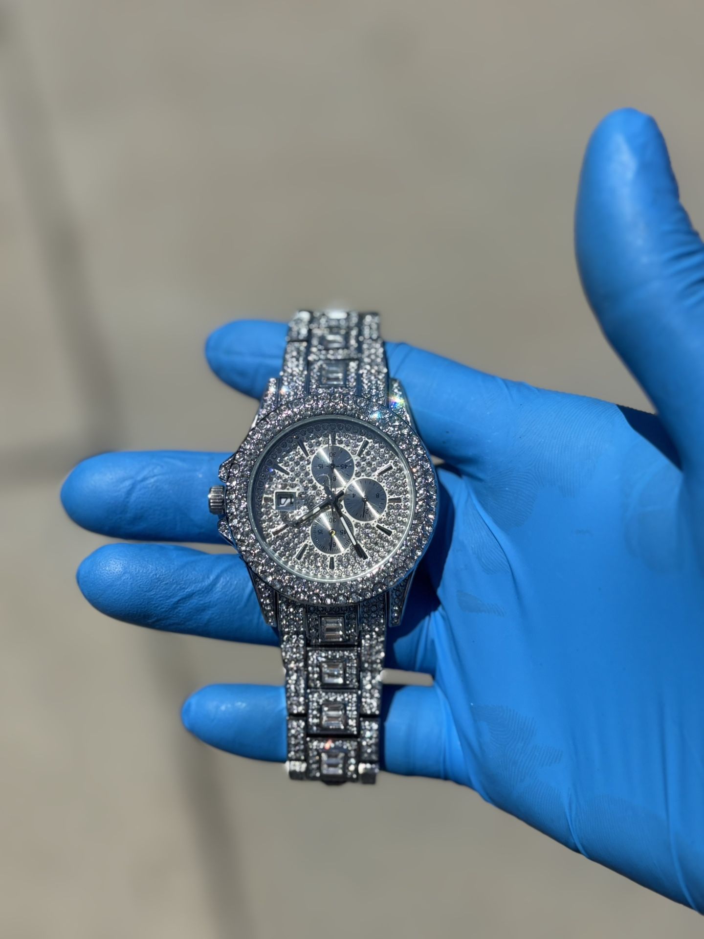 Moissanite Diamond Watch