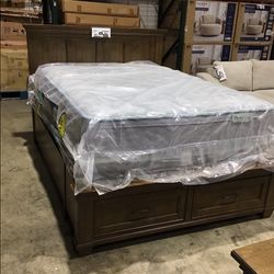 Bed Frame With Storage 