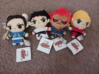 Street Fighter Plushs