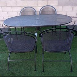 Patio Furniture Iron Heaby