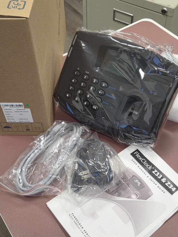 Swipeclock Z33 Biometric Time Clock