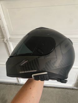 HJC motorcycle helmet with Cardo Size S
