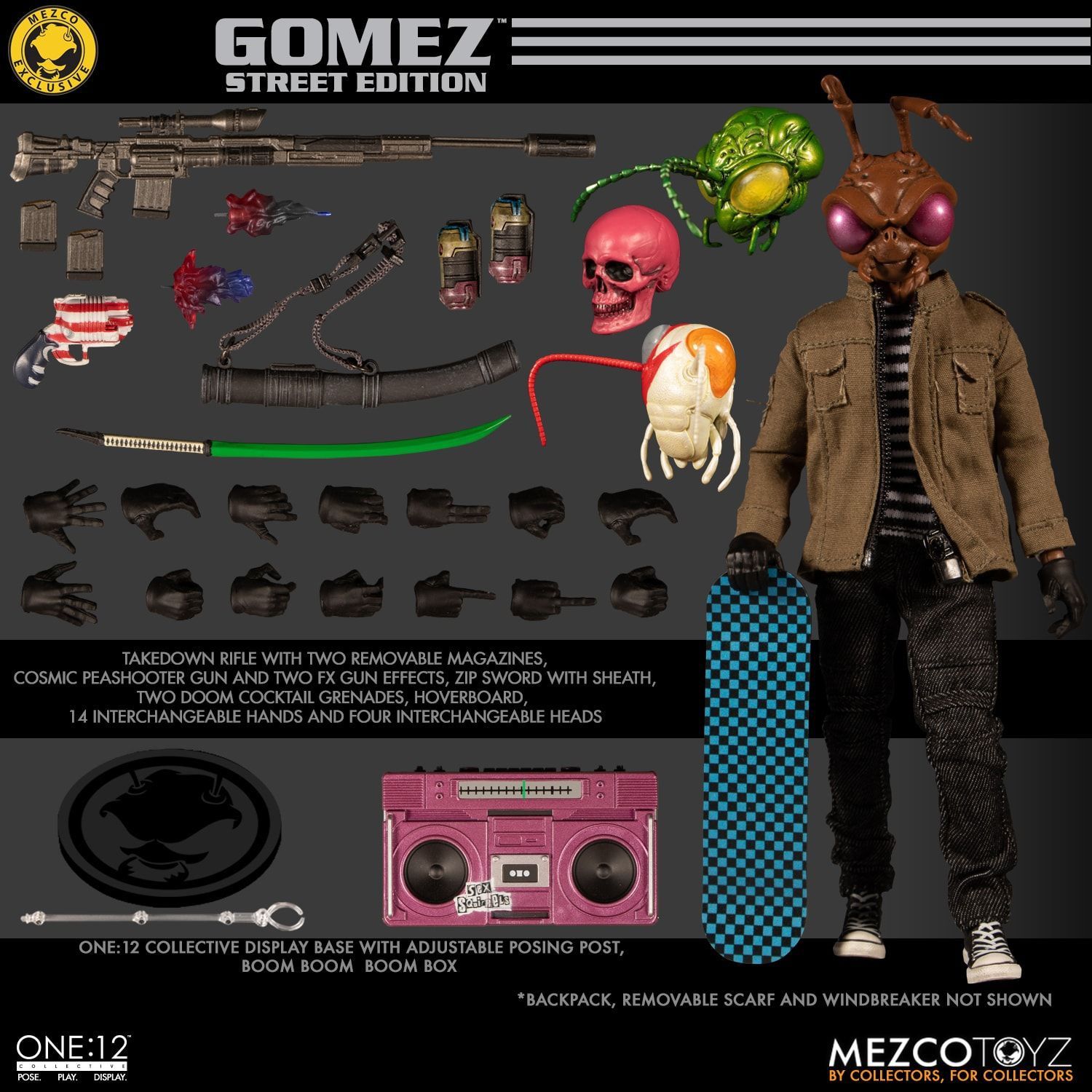 Mezco One:12 Collective Gomez Street Edition