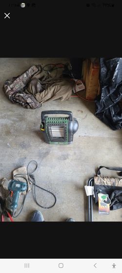 Gas Heater. Used Once. OBO