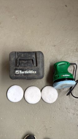 Turtle wax corded buffer.
