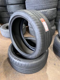 255/35ZR20 MICHELIN pilot sport full pair 2 tires
