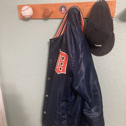 Baseball coat rack
