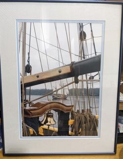 Vintage Photo Signed By Artist