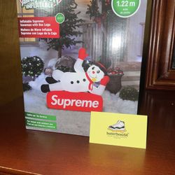 Supreme Large Inflatable Snowman “Brand New” Perfect For Christmas Decoration 
