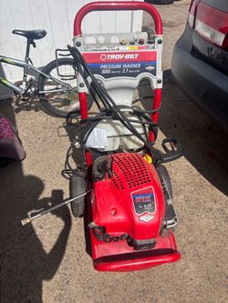 Power washer gas