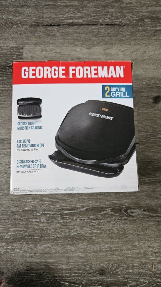 Unused New George Foreman Grill