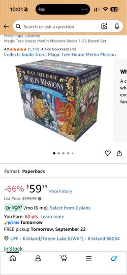 Magic Tree House Merlin Missions Books 1-27