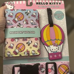 Hello Kitty Travel Luggage Set 