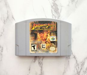 Indiana Jones and the Infernal Machine for N64 TESTED AND RARE!