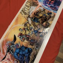 Bottleneck Marvel X-Men Jim Lee Wall Art 36x16” 3-layer Acrylic Panel LIMITED EDITION of 150