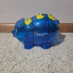 Blue Piggy Bank