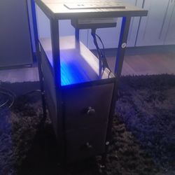 Black Nightstand (thin)