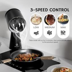 Airthereal Rechargeable Portable Range Hood, Battery Powered