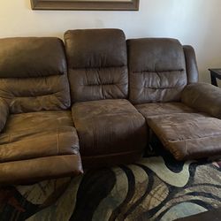 Leather Sectional