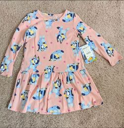 NEW Toddler Bluey Dress - Size: 4T